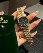 Rolex Datejust replica with 904L stainless steel 904L Steel 31mm Imported Movement Fake Women Watch